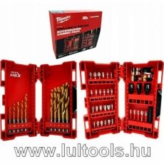 Csigafúró klt HSS-G Hex +33r bit klt Milwaukee