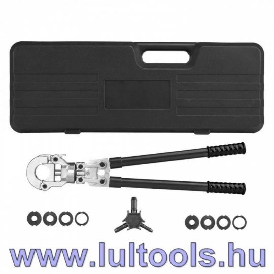 Csőcsatlakozó prés készlet pex csatlakozókhoz LULTOOLS