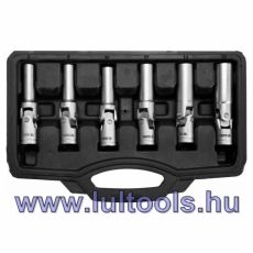 Csuklós izzítógyerta-kulcs 6 részes 3/8" CrV Yato