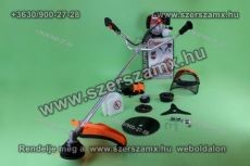 Demon D-RQ580 Benzines Fűkasza 5,2 lóerő 55cc 12in1
