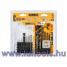 DEWALT Black & Gold Csigafúró készlet 14 részes (1,0 - 8,0 mm)