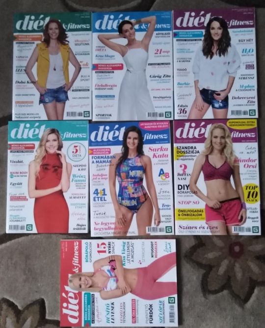 Diéta és Fitnesz magazin eladó