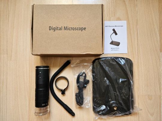 Digitális Wifi LED Mikroszkóp 50-1000X nagyító HD
