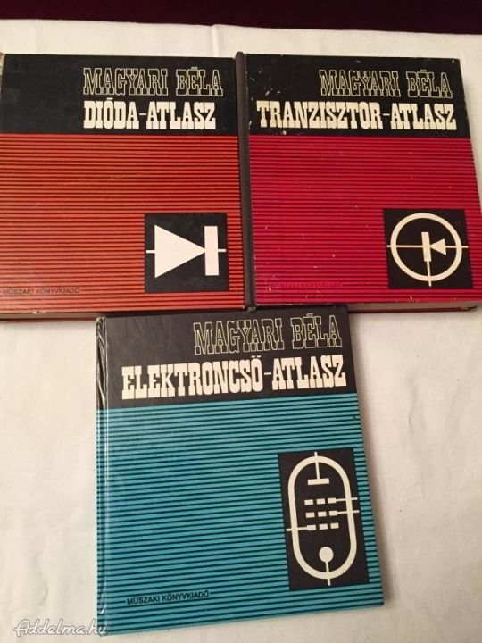 Dióda, Tranzisztor, Elektroncső Atlasz