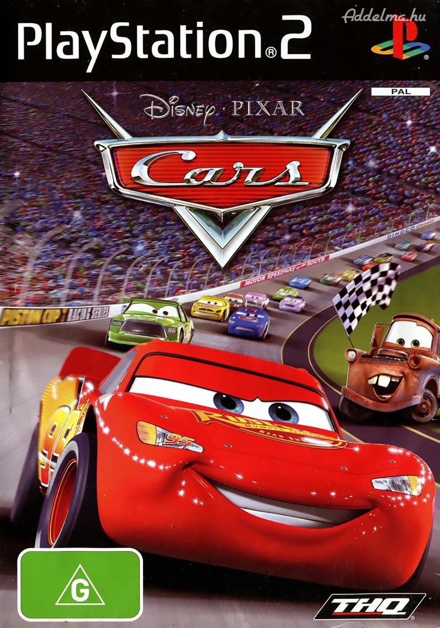 Disney Pixar Verdák Cars Ps2 játék PAL