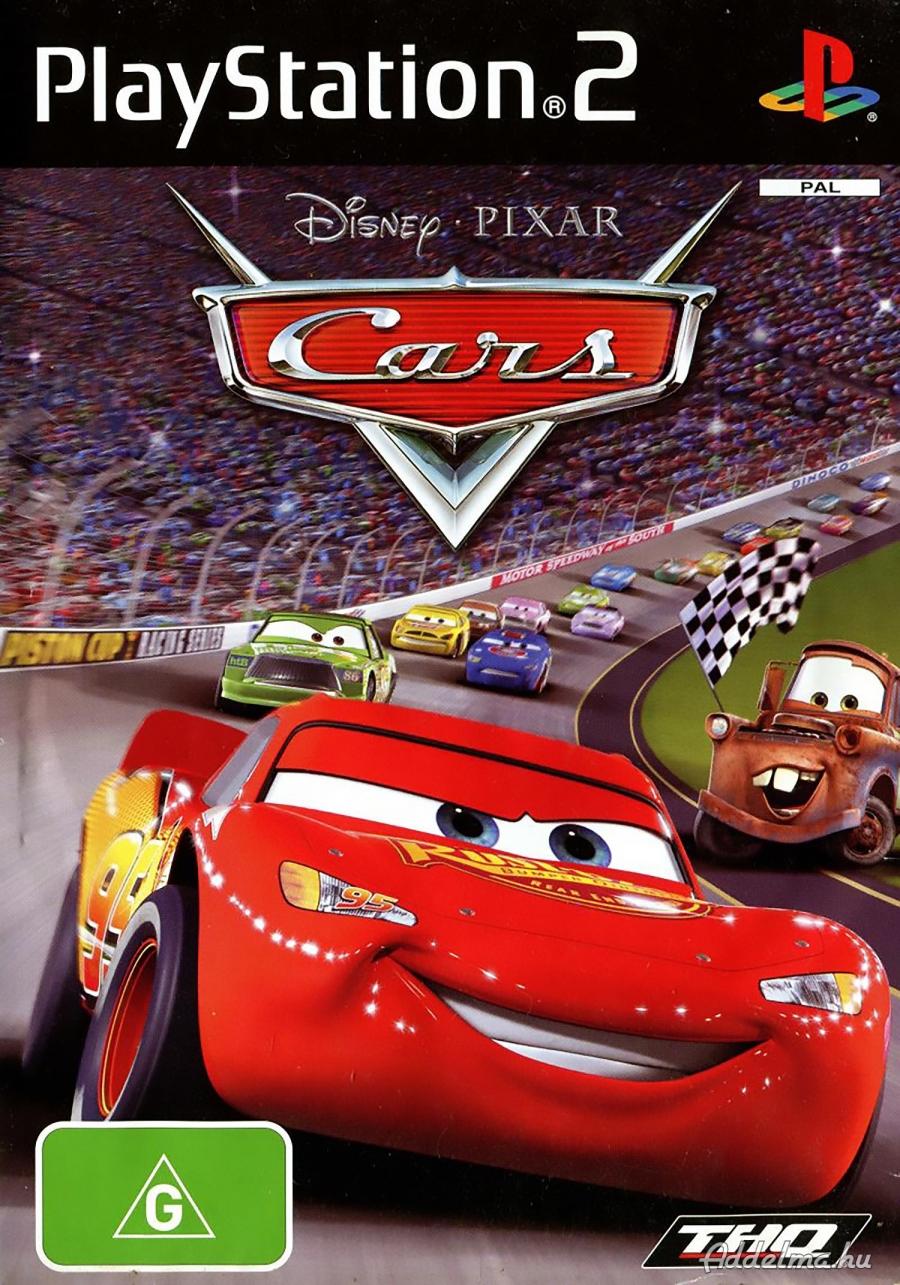 Disney Pixar Verdák Cars Ps2 játék PAL