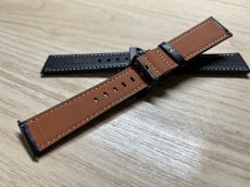 Divatos bőr óraszíj – 20mm és 22mm