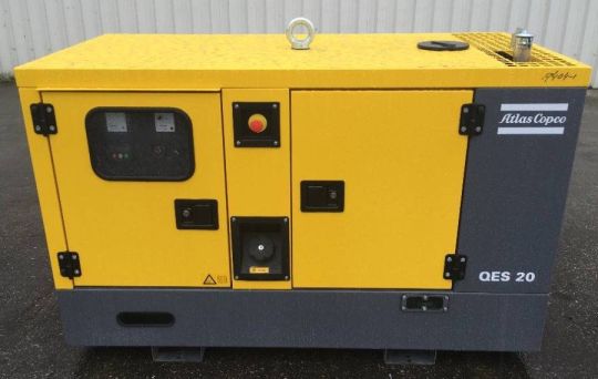 Dízel generátor 20 KWA Atlas Copco