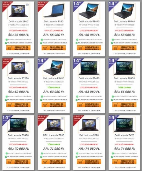 Dr-PC.hu 1.15: Olcsó notebook: Dell Latitude 5480