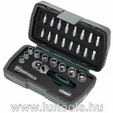 Dugókulcs készlet 1/4" GEAR LOCK LULTOOLS