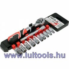 Dugókulcs készlet 12 részes 1/4" 4-13 mm CrV Yato