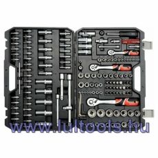 Dugókulcs készlet 173 részes 1/4", 3/8", 1/2" CrV Yato
