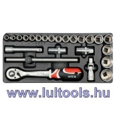 Dugókulcs készlet 24 részes 1/2" azaz, fél colos