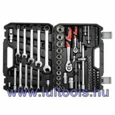 Dugókulcs készlet 82 részes 1/4", 1/2" CrV YATO