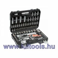 Dugókulcs készlet 94 r. 1/4", 1/2" CrV LULTOOLS