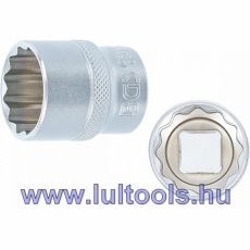 Dugókulcs, tizenkétszögletű 1/2" 19mm BGS