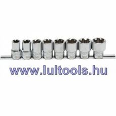 Dugókulcskészlet, T-profil Plus (Torx Plus) 1/2" 18EP-32EP
