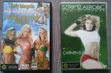 DVD-k eladók, hastánc, edzés, Arnold