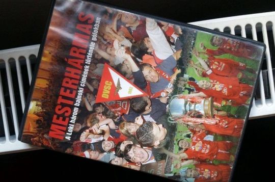 DVSC-Loki Mesterhármas DVD -Football nyakpánt, kulcstartó