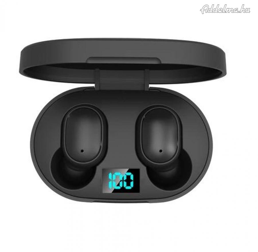 E6S Bluetooth 5.0 zajcsökkentős TWS fülhallgató headset 