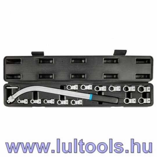 Ékszíj kulcs cserélhető fejekkel 15db Neo 06202188024