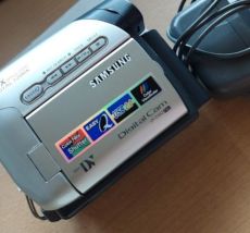 Eladó kihasználatlanság miatt Samsung videó kamera dobozában