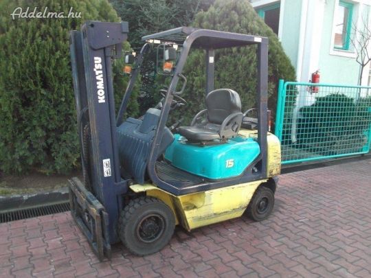 Eladó Komatsu 1,5 tonnás targonca (V-2395)