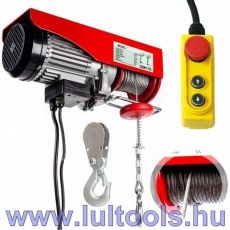 Elektromos csörlő 125/250Kg