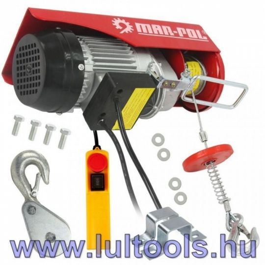 Elektromos csörlő 500/999Kg M80793