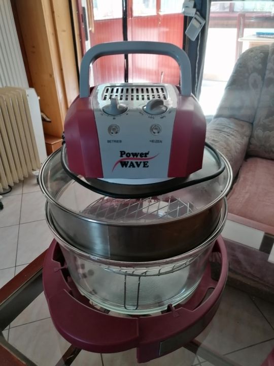 Elektromos hőlégsütő