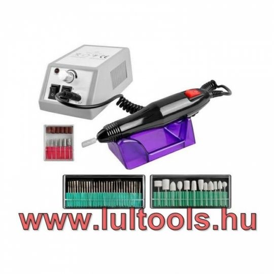 Elektromos körömcsiszoló gép készlet