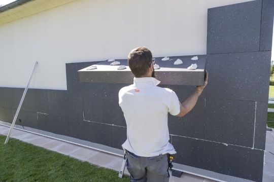 EPS 80 homlokzati Grafitos hőszigetelés 10 cm - Kiszállítással