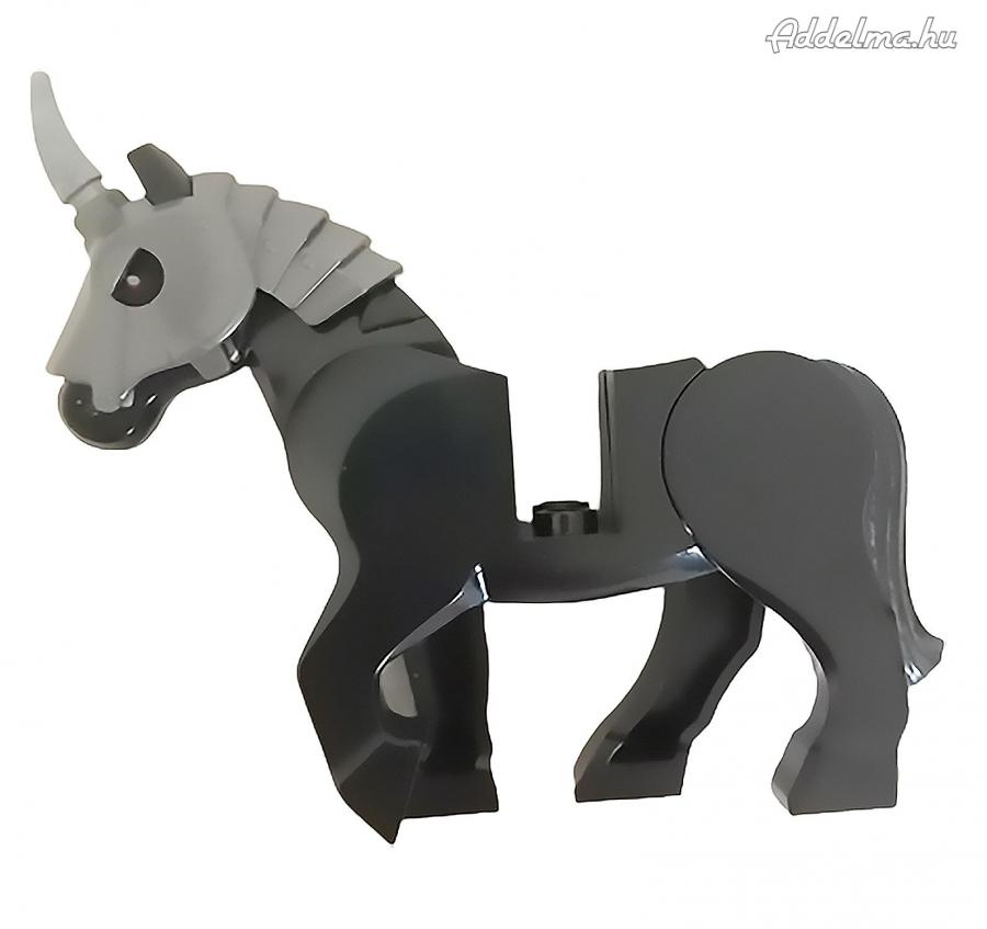 Eredeti LEGO páncélos unikornis ló minifigura Új! Készletről!