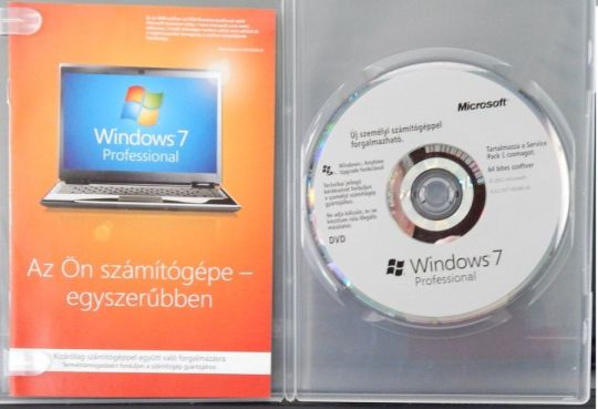 Eredeti windows7 lemez