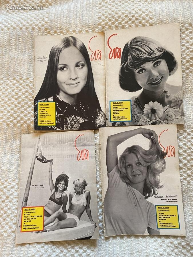 Éva magazin 1974-1980-ig