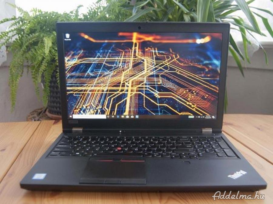 Ez egy Lenovo ThinkPad P53 /4K érintőképernyővel/ 