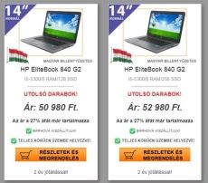 EZ MAGYAR! HP EliteBook 840 G2