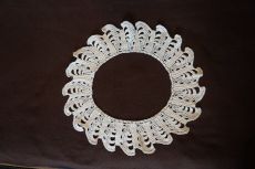 Fehér körkörös csipke alátét terítő eladó.