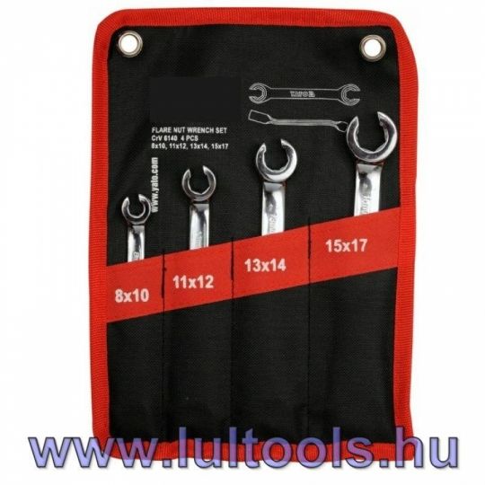 Fékcsőkulcs klt 8-17mm IPARI CRV 6140 YATO