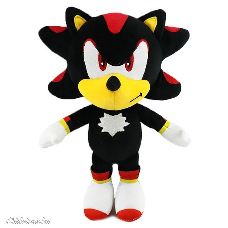 Fekete Shadow Sonic plüss 20 cm - Sonic a sündisznó