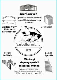 Fémipari termékek kivitelezése