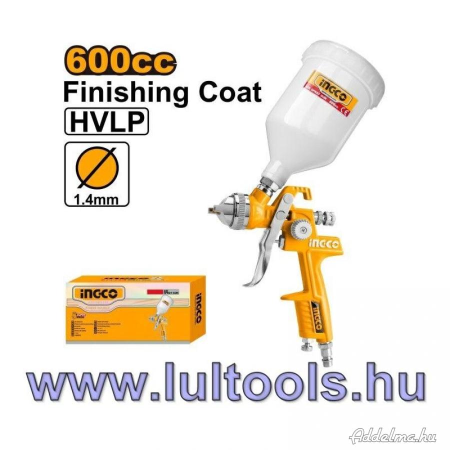 Festékszóró pisztoly 600 ml HVLP LULTOOLS