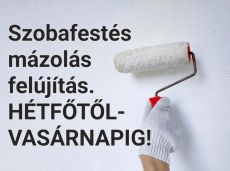 Festő szobafestő mázoló