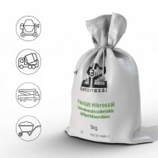 Fibrillált műanyag szál betonba. 1 kg/csomag