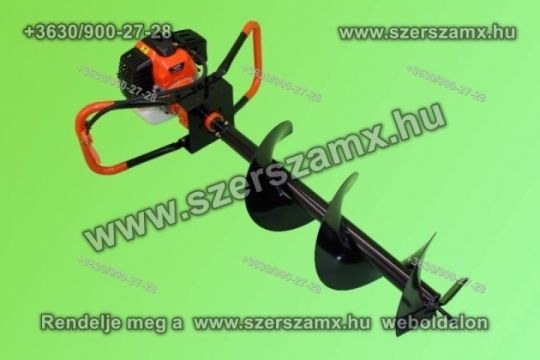 Fighter Benzines Talajfúró Földfúró 5,2LE 52ccm 100/150