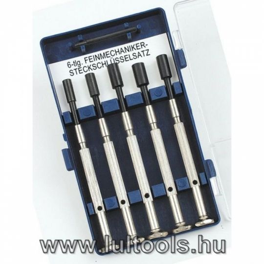 Finom mechanikai dugókulcs 6 darabos készlet