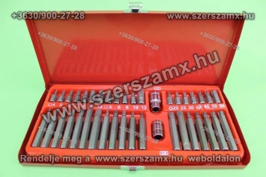 Flinke 40db-os Torx és Imbusz kulcs készlet,