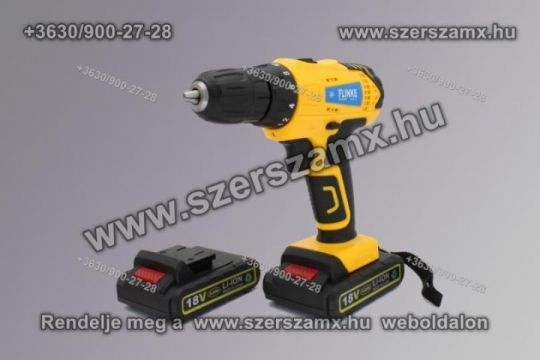 Flinke FK-18VLi Lithium-ION Dupla Akús Fúrógép