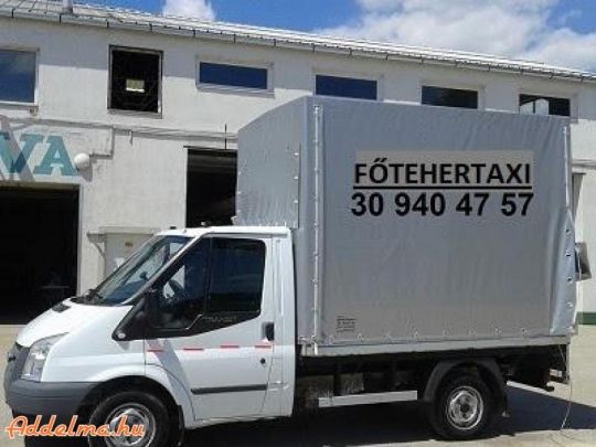 Kis költöztetés, FŐ-TEHERTAXI, fuvarozás, bútorszállítás