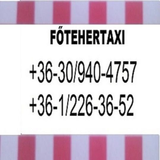 FŐ-TEHERTAXI FUVAROS, költöztetés, bútorszállítás, fuvarozás